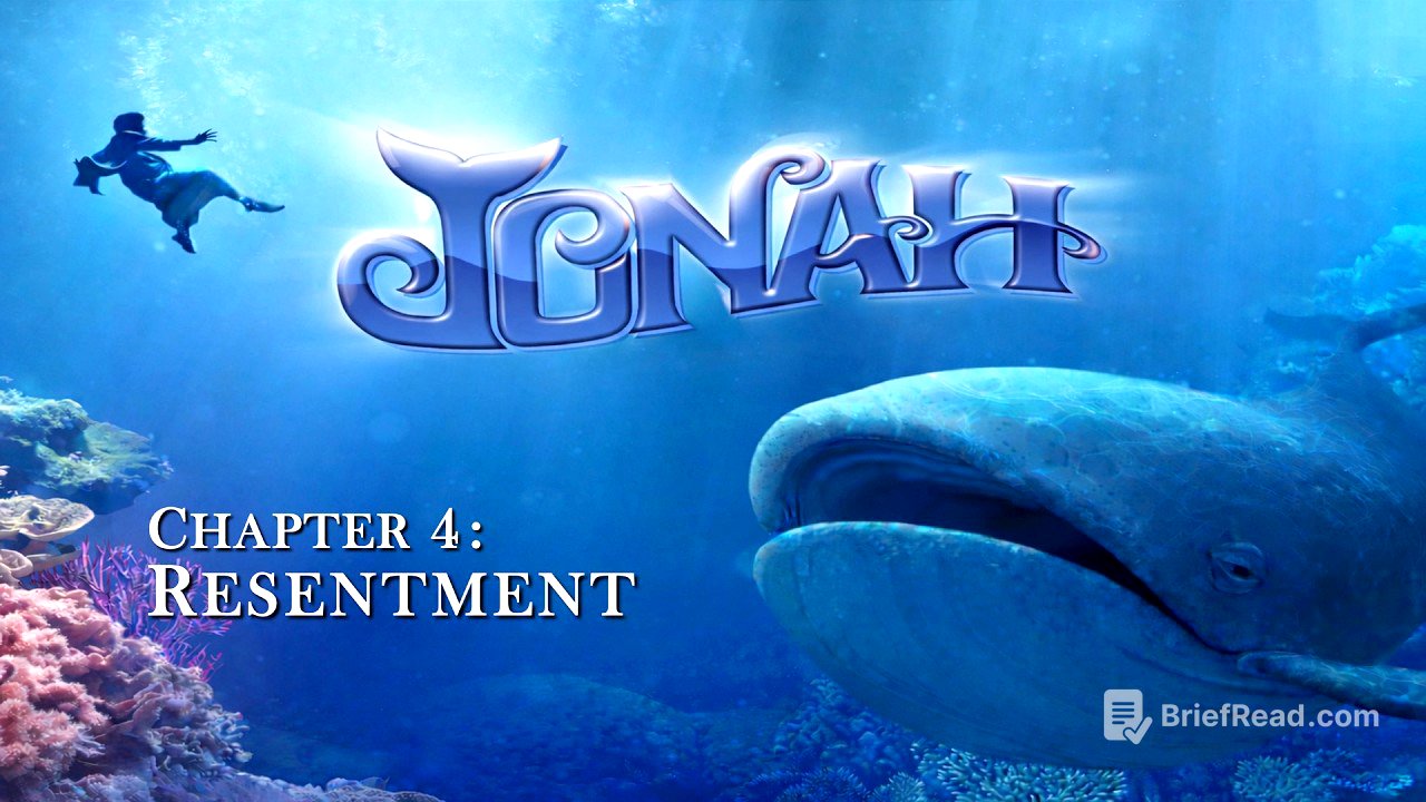 Jonah: The Relentless Love of God   Part 4: Resentment   Raymond Woodward