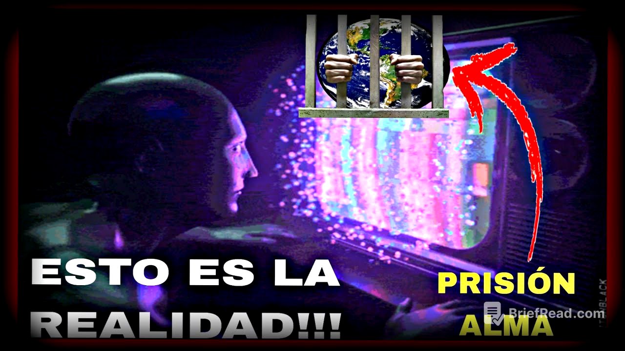 Todo lo que vemos es una DISTRACCIÓN para no ESCAPAR DE LA PRISIÓN.