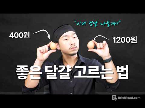 "난각번호와 무항생제 인증만 보고 사면 돈 날립니다" 🥚 마케팅에 속지 않고 '진짜' 좋은 달걀 찾는 법