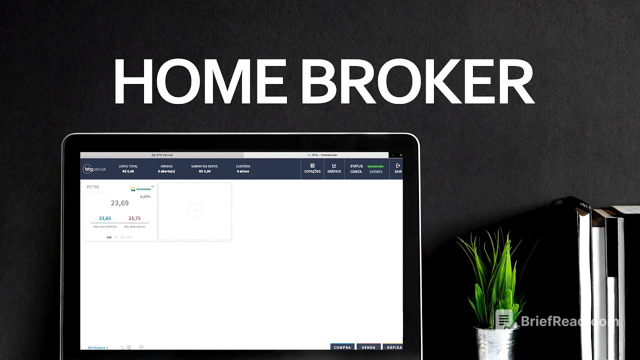 Como acessar o Home Broker do BTG Pactual digital?