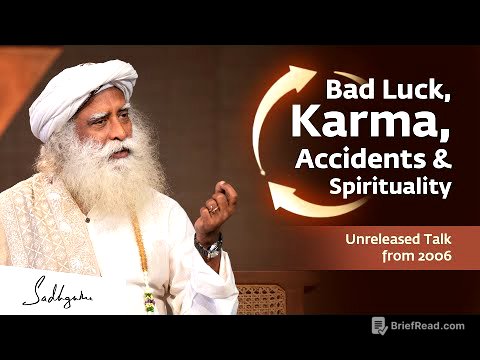 Bad Luck, Karma, Accidents & Spirituality – Unreleased Talk from 2006 | Sadhguru
