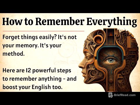 How to Remember Everything - Boost Your Memory || Graded Reader || Improve Your English ✅️ 