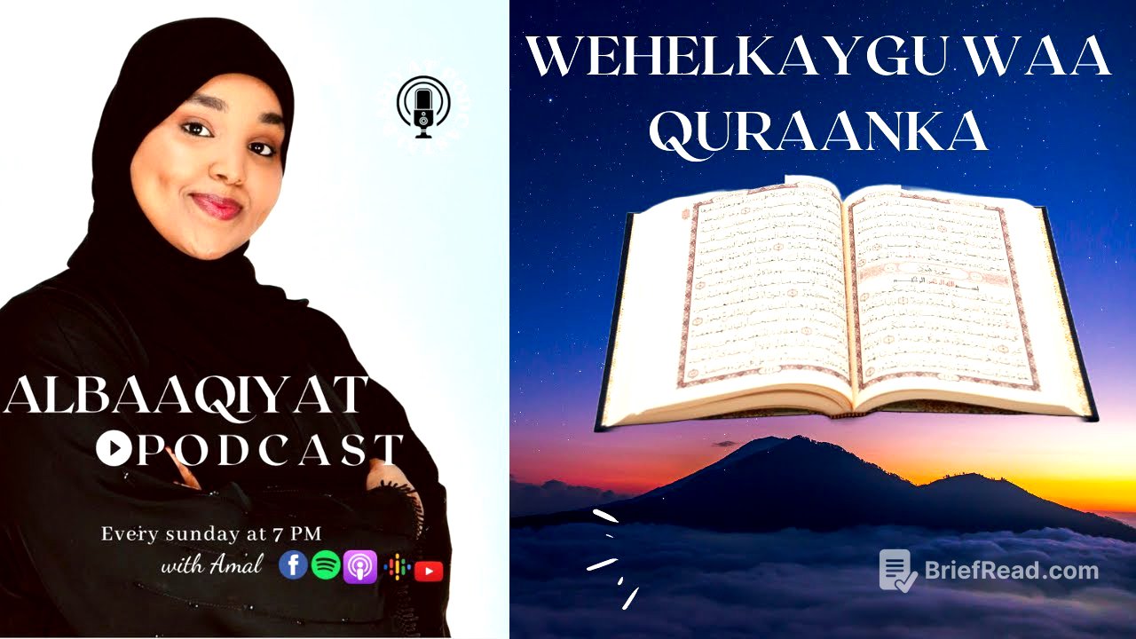 Season 1~EP:02: WEHELKAYGU WAA QURAN’KA- Albaaqiyat Podcast