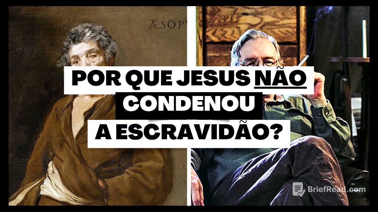 Por que Jesus não condenou a escravidão?