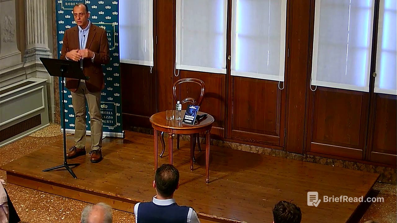 Nello Cristianini presenta "Machina Sapiens" - Libreria palazzo Roberti, 25 settembre 2024