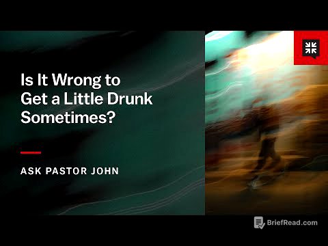 Is It Wrong to Get a Little Drunk Sometimes?