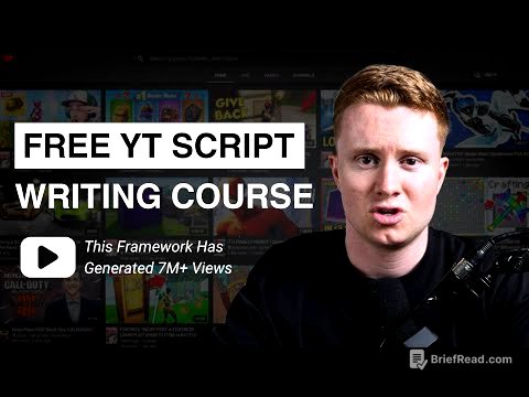 How To Write a YouTube Script (My 12M+ View Framework)