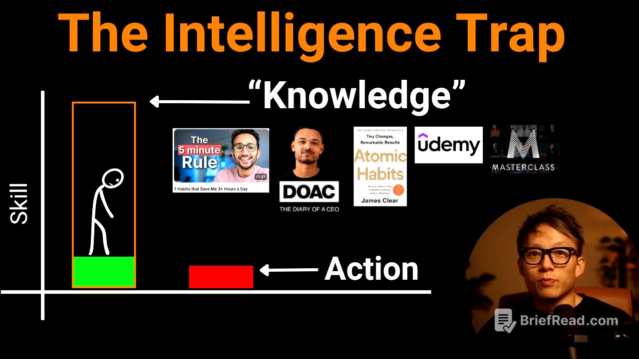 Why your intelligence makes it impossible to take action