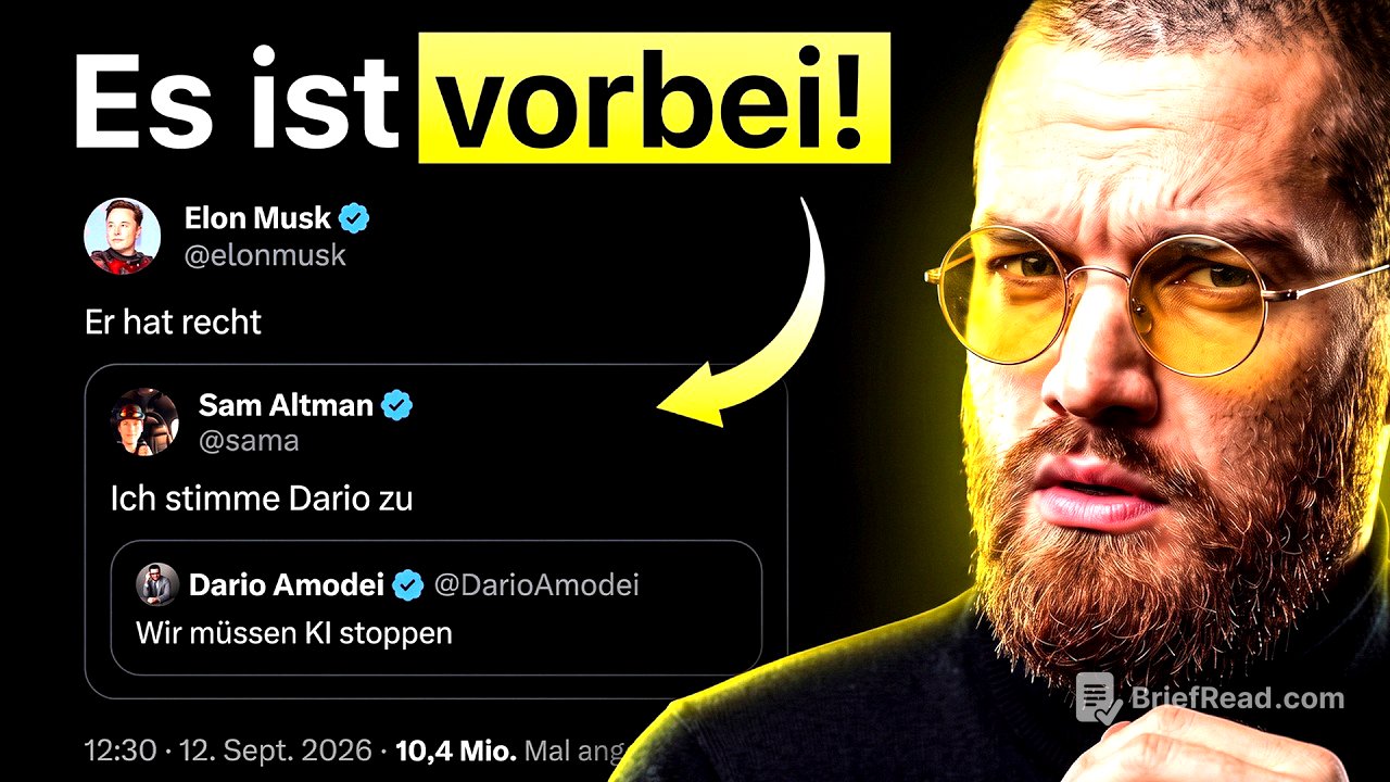 KI-Notbremse: DAS steckt wirklich dahinter! Es ist NICHT, was die dir erzählen | KI-NEWS