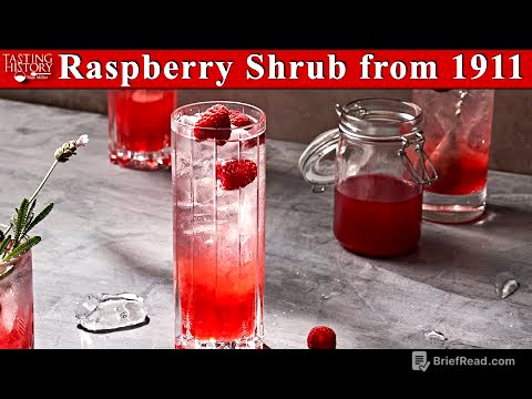 Raspberry Shrub - How to Drink Vinegar