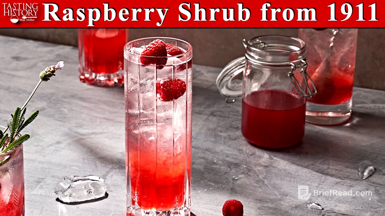 Raspberry Shrub - How to Drink Vinegar