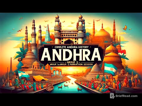 Complete Andhra History | APPSC Group 1 & Group 2 Free Marathon Session Part 1 | ఆంధ్రప్రదేశ్ చరిత్ర