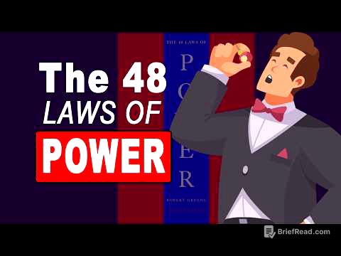 The 48 Laws of Power by Robert Greene | Complete Animated Book Summary