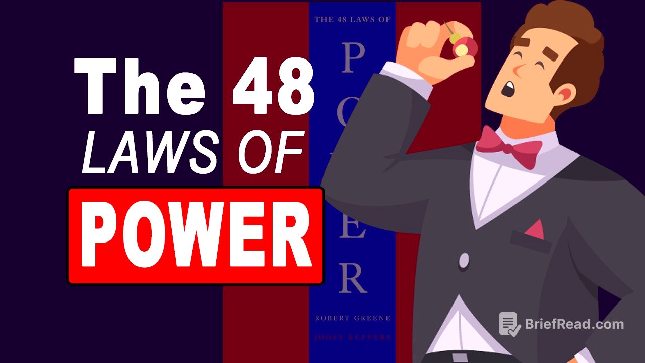 The 48 Laws of Power by Robert Greene | Complete Animated Book Summary