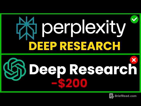 FREE Perplexity Deep Research VS OpenAI Deep Research?!🤖 Save $200/Month! (+ NEW o3 & R1 Reasoning)