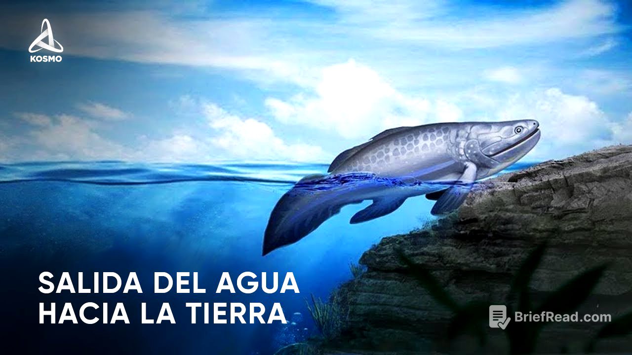 ¿Cómo la vida ha salido del AGUA hacía la TIERRA?