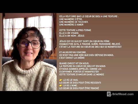 La texture du cœur de Dieu 