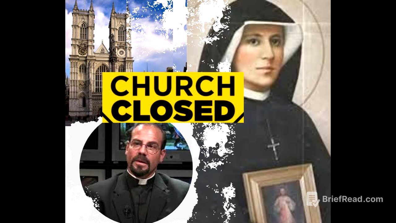 Why the Divine Mercy Indulgence is Important- Fr. Iannuzzi- Prophesy of Closed Churches