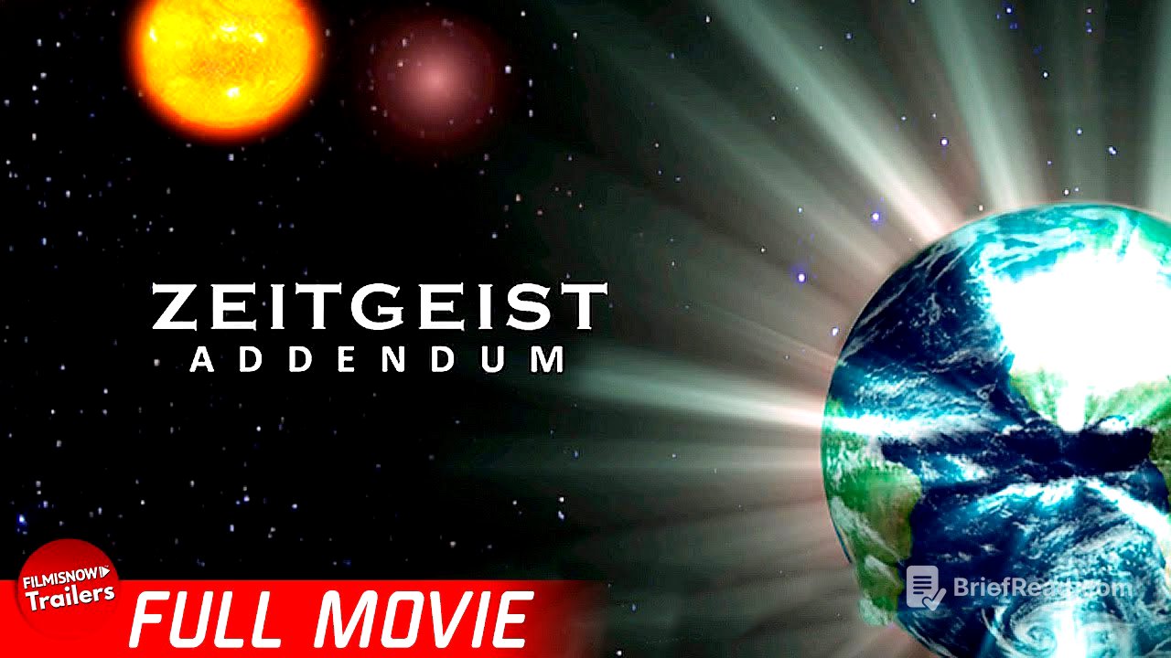 ZEITGEIST: ADDENDUM | Full Free Documentary | Social Pathology, Peter Joseph