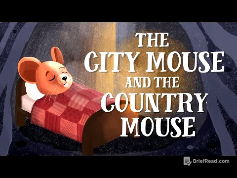 The City Mouse and the Country Mouse - US English accent (TheFableCottage.com)