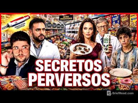 🔴 NUTRICIONISTA DESPIERTO expone la INDUSTRIA del HAMBRE 🔓 PACTO OSCURO con FARMACÉUTICAS y más