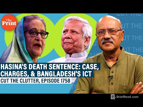 Sheikh Hasina sentenced to death: The case, charges, ICT trial & what next for Yunus-led Bangladesh