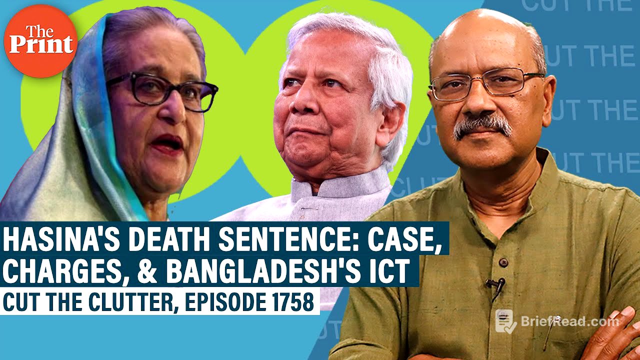 Sheikh Hasina sentenced to death: The case, charges, ICT trial & what next for Yunus-led Bangladesh