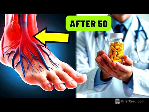 The Best VITAMIN to Improve Blood CIRCULATION in Your LEGS and FEET After Age 50