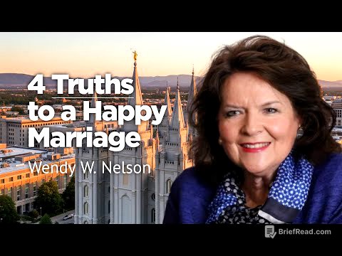 Sister Wendy Nelson's 4 Keys to a Happy Marriage