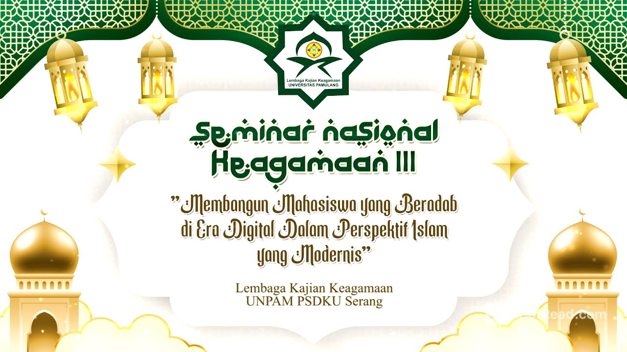SEMINAR NASIONAL KEAGAMAAN III