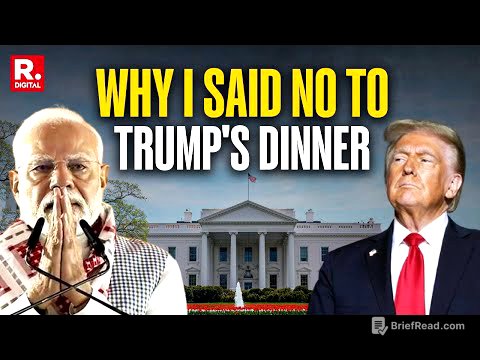 PM Modi's Big Reveal On Why He Declined Trump’s Dinner Invite After G7 Summit | India | US