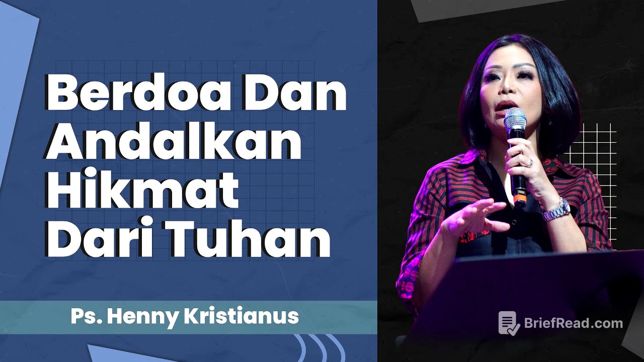 Cerita Sama Teman Kadang Membuat Kita Malah Tambah Takut - Ps. Henny Kristianus