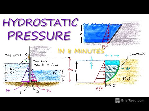 HYDROSTATIC PRESSURE (Fluid Pressure) in 8 Minutes!