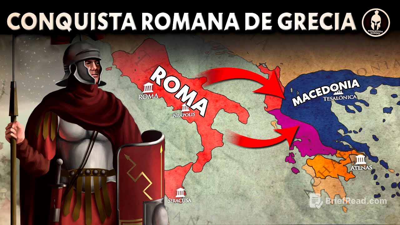 La conquista Romana de Grecia