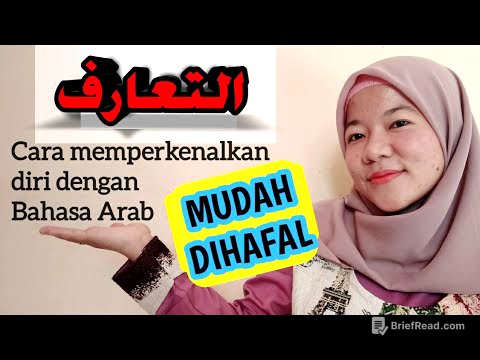 CARA PERKENALAN DIRI DENGAN BAHASA ARAB - Belajar Bahasa Arab