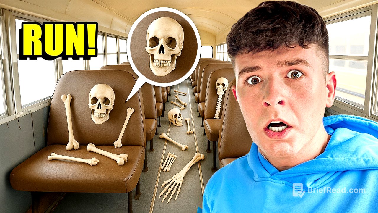If you see HUMAN BONES on a SCHOOL BUS, run! (it's a trap)