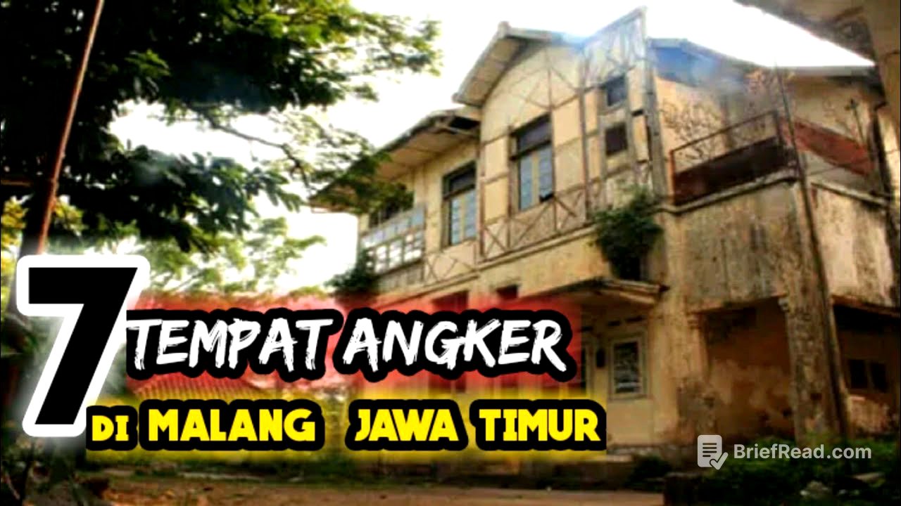7 TEMPAT ANGKER DI KOTA MALANG || MALANG - JATIM