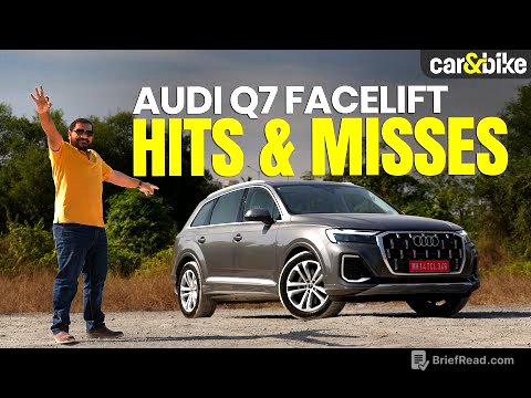 New Audi Q7 Facelift Review | 3 Reasons | Worth Buying?