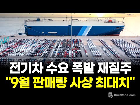 전기차 회복 신호…BYD 질주, 테슬라 둔화로 판도 재편?