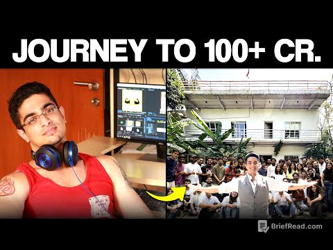 100+ Crore Company In 10 Years - How I Did It