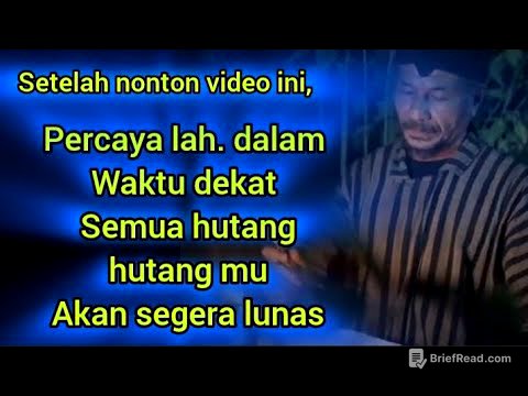 Semua hutang mu akan segera lunas (@Mbah Yadi Channel)