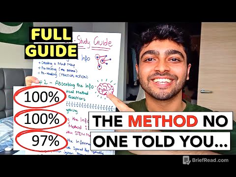 Med School TOPPER's SECRET to Studying Effectively (Detailed Breakdown)