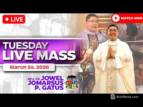 FILIPINO LIVE MASS TODAY ONLINE *MARCH 24, 2026* FR. JOWEL JOMARSUS GATUS