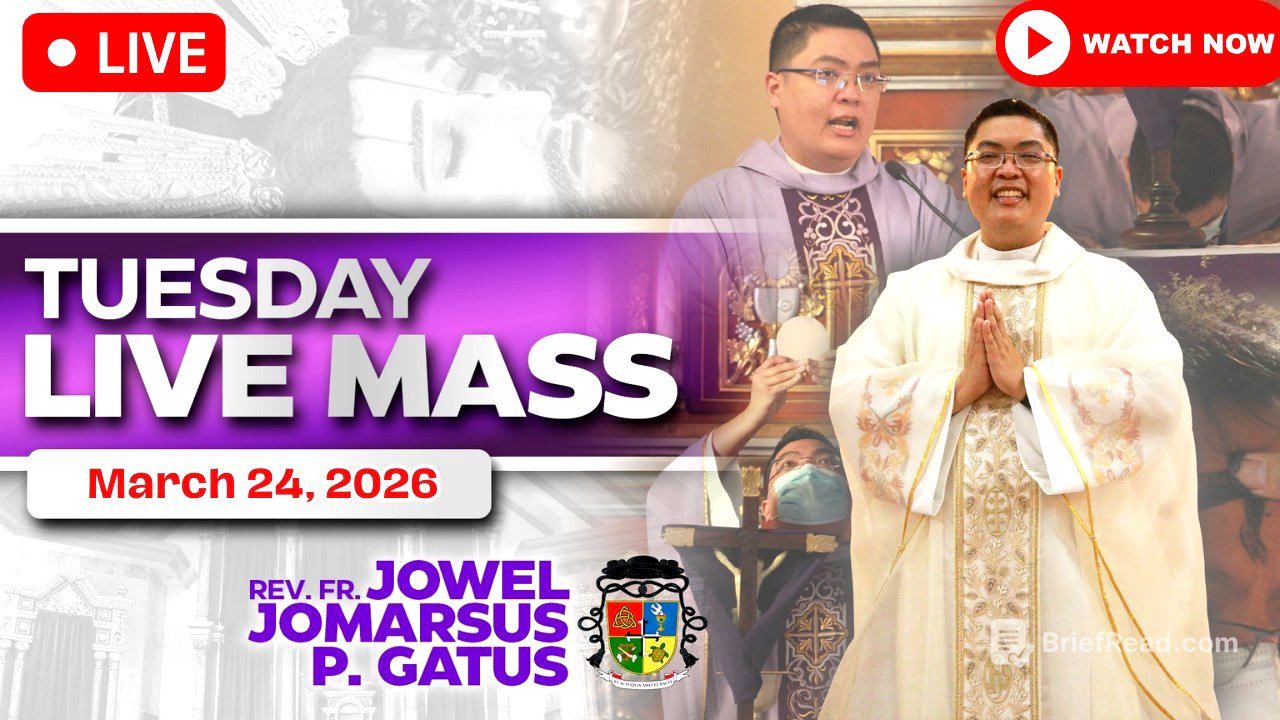 FILIPINO LIVE MASS TODAY ONLINE *MARCH 24, 2026* FR. JOWEL JOMARSUS GATUS