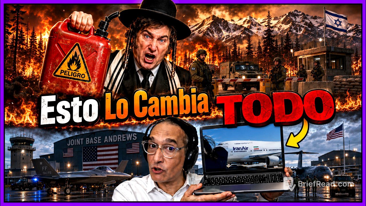 🟠 Trabajó en BASES MILITARES y LANZA TERRIBLE ADVERTENCIA sobre USA, IRÁN, MILEI y la PATAGONIA 🔥