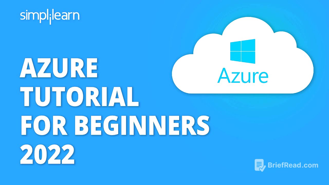 Azure Tutorial For Beginners 2022 | Learn Azure Step By Step | What Is Azure? | Azure |Simplilearn