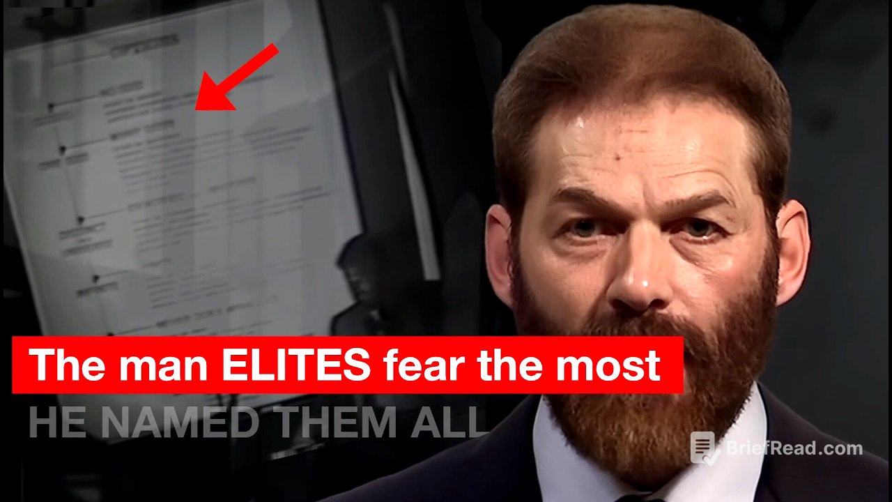 He Named The 13 Families No One Dares To Mention (then got arrested)