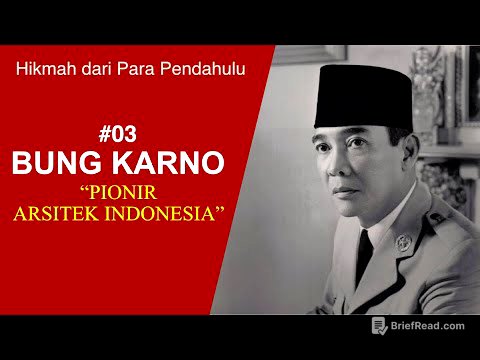03 Bung Karno: Sang Pionir Arsitek Indonesia