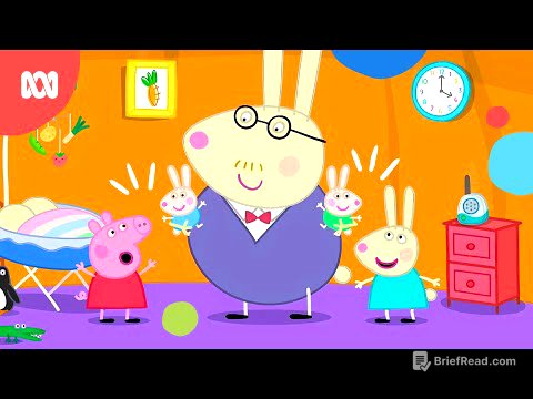 Peppa and Rebecca Rabbit are pretending to be babies! 👶🍼 | Peppa Pig | ABC Kids