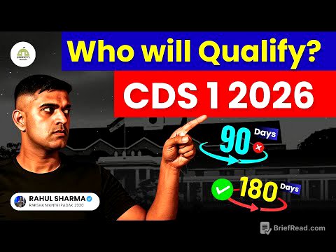 One Video That Can Change Your CDS 1 2026 Preparation!